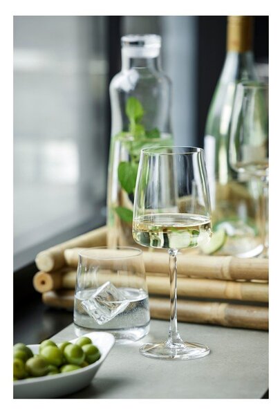 Kozarci v kompletu 4 ks za vino 430 ml Zero – Lyngby Glas