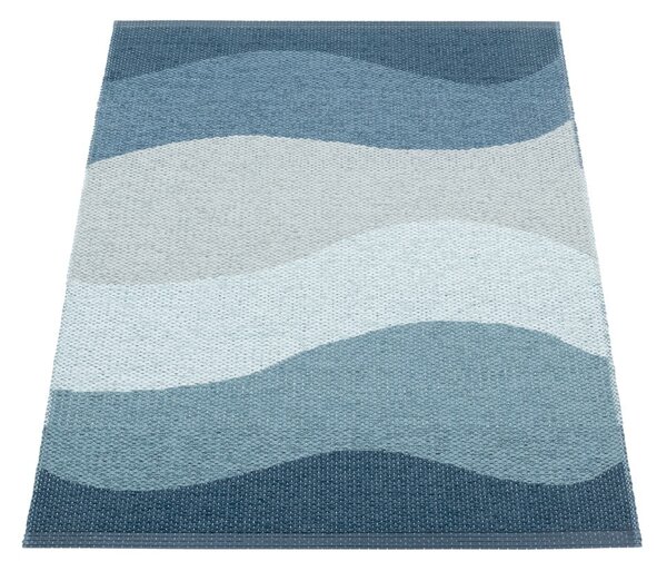 Modra notranja in zunanja preproga 70x100 cm Urvi Water – Pappelina