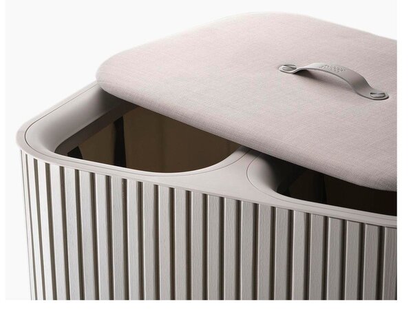 Bež koš za perilo 2x45 l iz bambusa Tota Luxe – Joseph Joseph