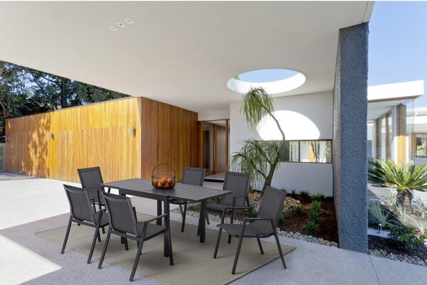 Aluminijasta vrtna miza 80x83 cm Pelagius – Bizzotto