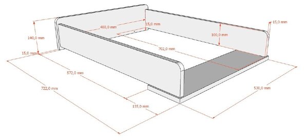 Bež otroška komoda s previjalnim pultom 89x90x55 cm Swingo – Vipack