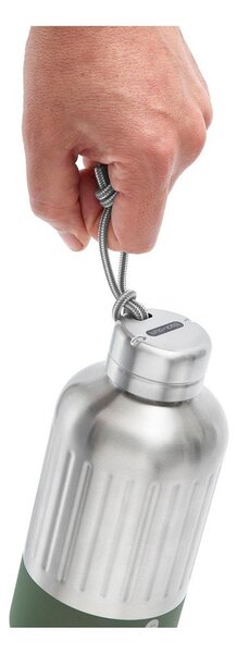 Termovka iz nerjavečega jekla v srebrni barvi 650 ml Explorer – Black + Blum