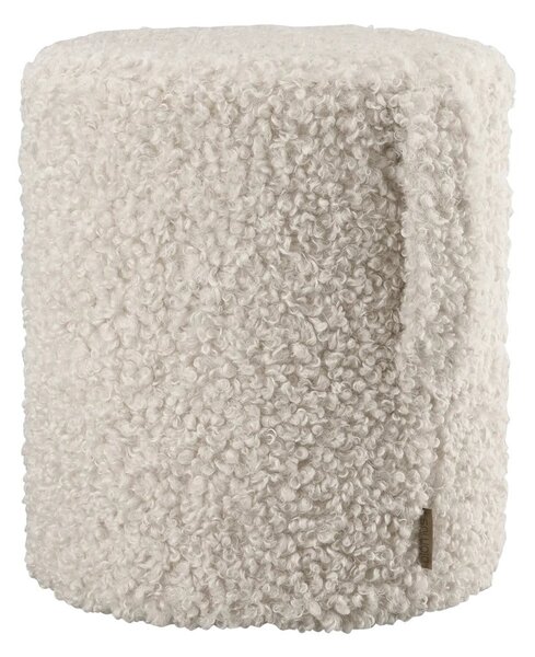 Bež tabure iz tkanine bouclé Teddy – Blomus