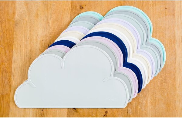 Temno siv silikonski pogrinjek Kindsgut Cloud, 49 x 27 cm