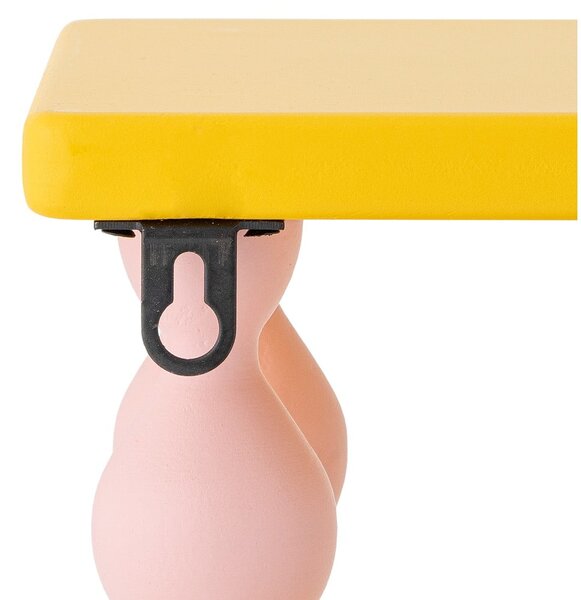 Rumena večnivojska otroška polica 60 cm Bibiola – Bloomingville Mini