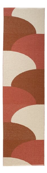 Opečnato oranžen zunanji in notranji tekač 70x270 cm Hill Brick Rust – Pappelina