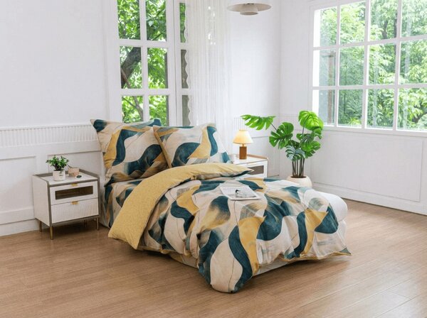 Flanelasta posteljnina iz mikrovlaken ABSTRIVA barvna Dimenzije posteljnine: 70 x 90 cm | 140 x 200 cm