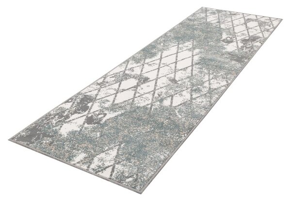 Prašno moder tekač 80x300 cm Sensi Gepi – FD