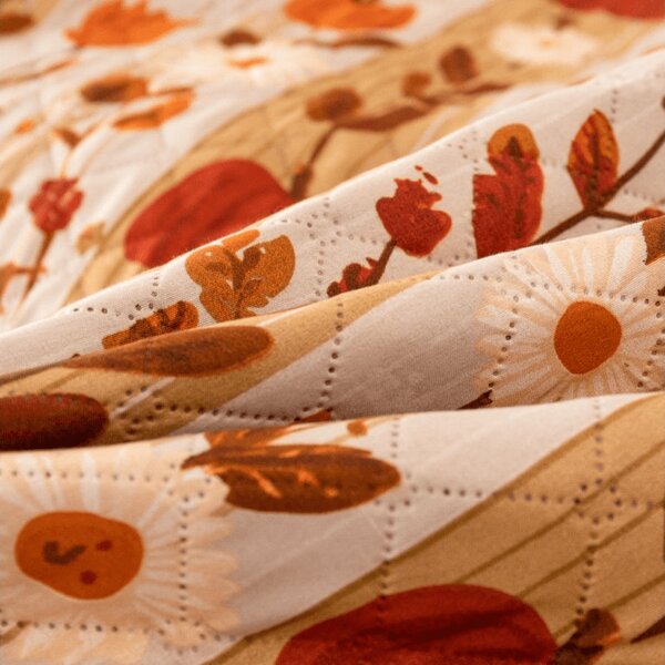 Pregrinjalo za posteljo PUMPKIN STRIPES, barvno Dimenzije: 170 x 210 cm