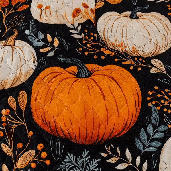 Pregrinjalo za posteljo MAGIC PUMPKIN, barvito Dimenzije: 170 x 210 cm