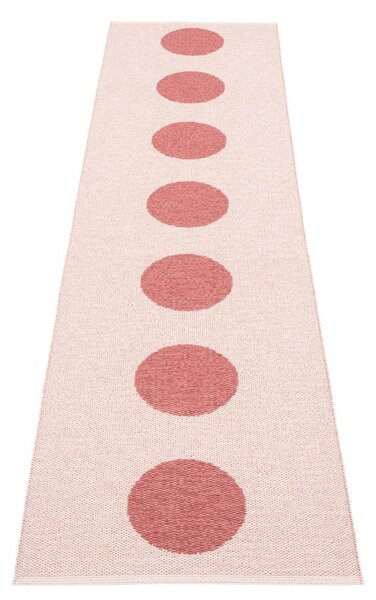 Svetlo rdeč zunanji in notranji tekač 70x280 cm Vera Pop Blush – Pappelina
