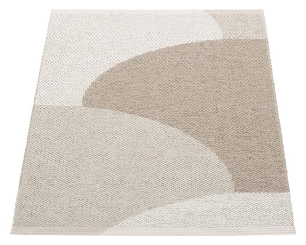 Bež notranja in zunanja preproga 70x90 cm Hill Dark Linen – Pappelina