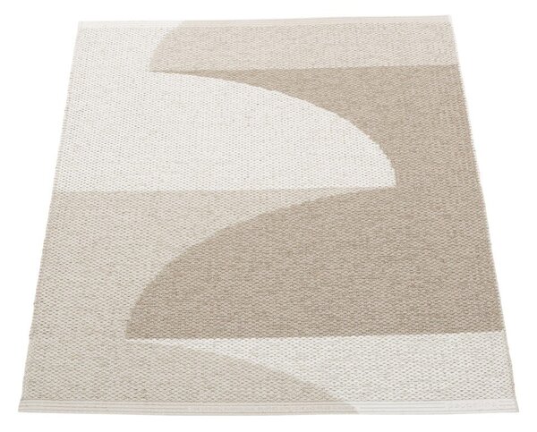 Bež notranja in zunanja preproga 70x90 cm Hill Dark Linen – Pappelina