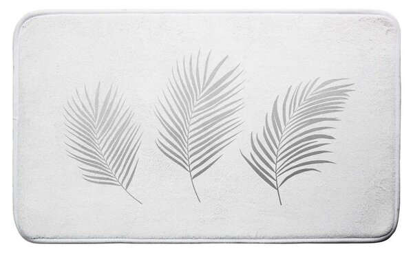 Kopalniška preproga 45x75 cm v beli in srebrni barvi Orbella – douceur d'intérieur
