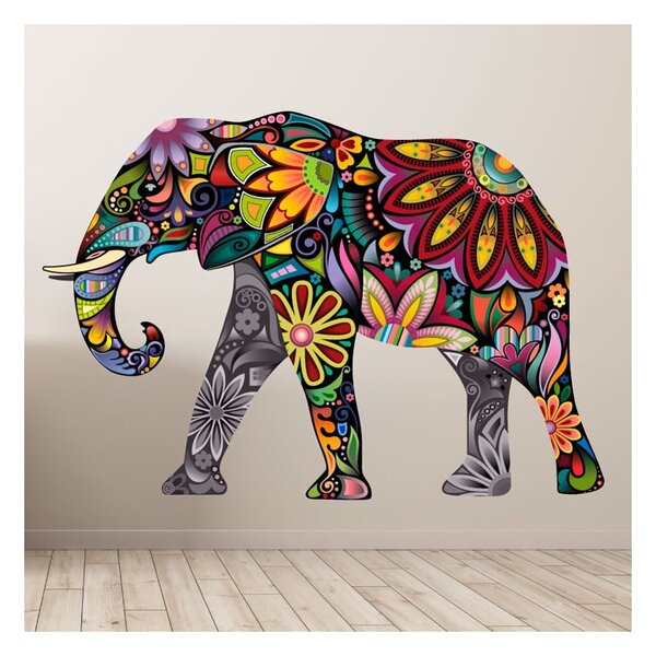 Nalepka Ambiance Indija Elephant, 60 x 85 cm