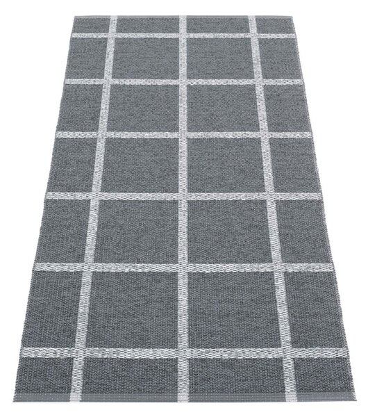 Antracitno siv zunanji in notranji tekač 70x150 cm Ada Granit – Pappelina