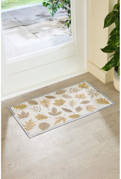 Predpražnik 40x70 cm Autumn Neutral Leaves – Artsy Doormats
