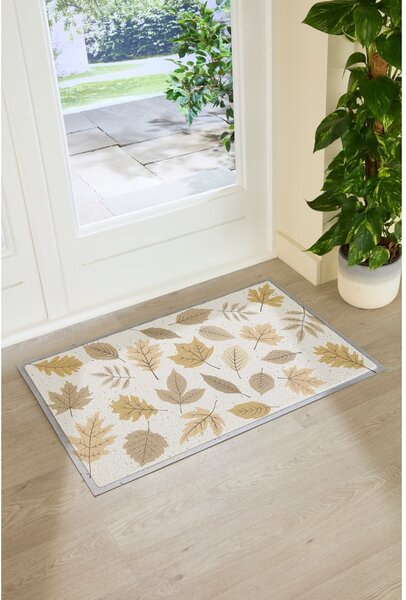 Predpražnik 40x70 cm Autumn Neutral Leaves – Artsy Doormats