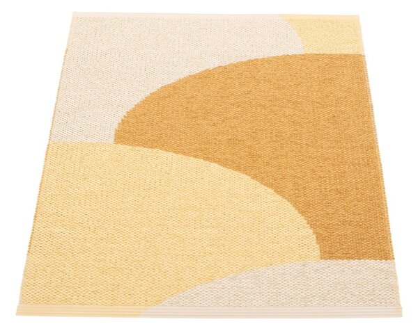 Oker rumena notranja in zunanja preproga 70x90 cm Hill Ochre Pale Yellow – Pappelina