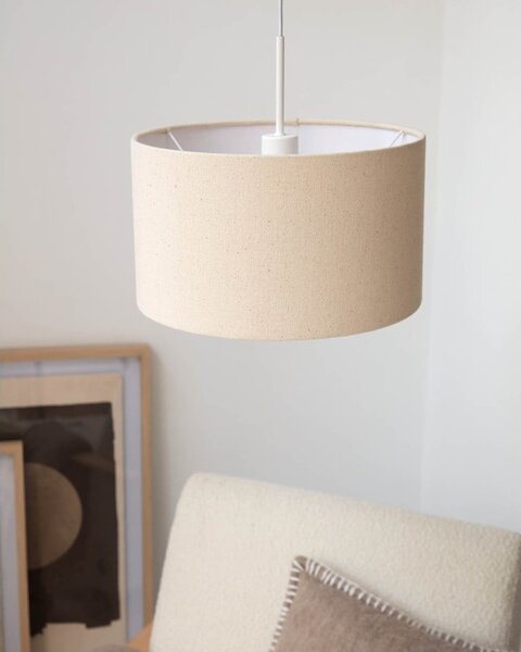 Kremno belo senčilo ø 40 cm Nazli – Kave Home