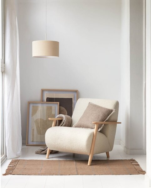 Kremno belo senčilo ø 40 cm Nazli – Kave Home
