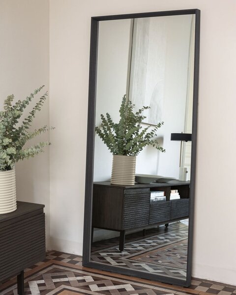 Stensko ogledalo 80x180 cm Nerina Dark – Kave Home