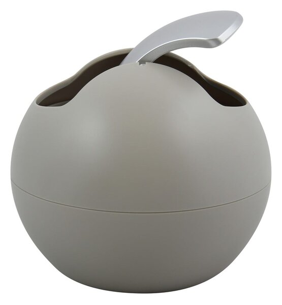 Sivorjav plastičen koš za smeti 1 l Bowl Matt – Spirella