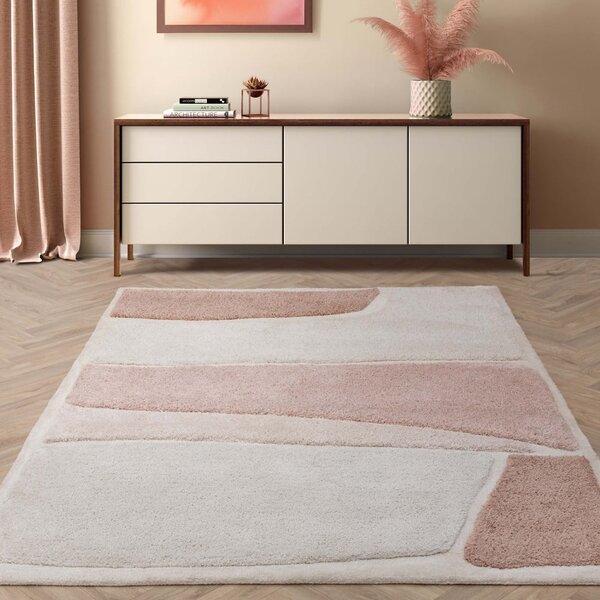 Rožnata/kremno bela preproga 120x170 cm Horizon – Asiatic Carpets