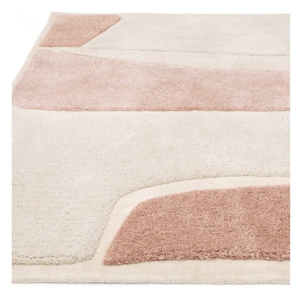 Rožnata/kremno bela preproga 120x170 cm Horizon – Asiatic Carpets