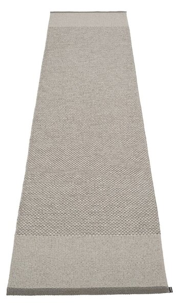 Siv zunanji in notranji tekač 70x300 cm Edit Warm Grey – Pappelina