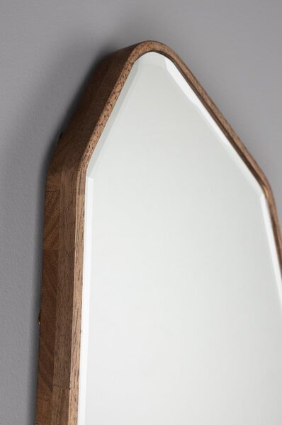 Stensko ogledalo z lesenim okvirjem 39,5x90 cm Basil – Dutchbone