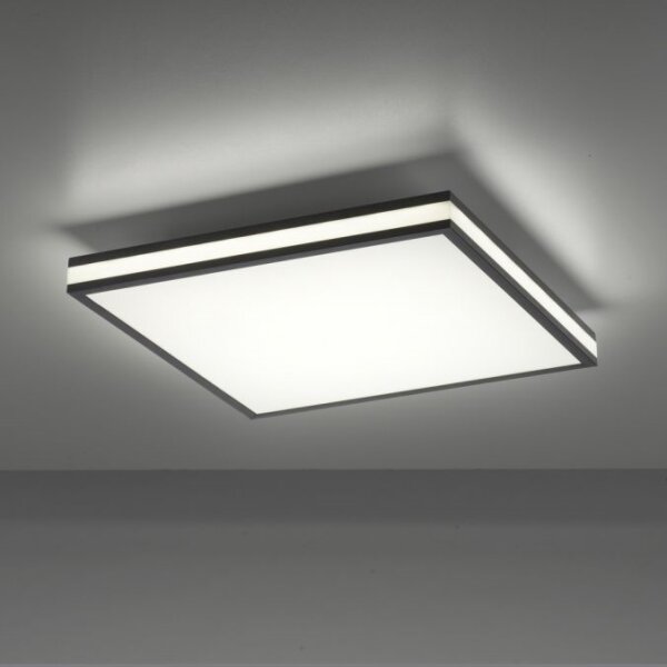 JUST LIGHT. 14110-18 -LED RGBW Zatemnitvena svetilka MARIO BLAC LED/19,5W/230V + Daljinski upravljalnik