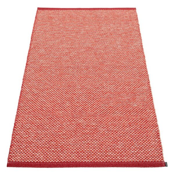 Rdeča notranja in zunanja preproga 85x160 cm Effi Dark Red – Pappelina