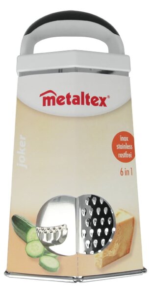 Ročni strgalnik iz nerjavečega jekla Metaltex Grater, 24 cm