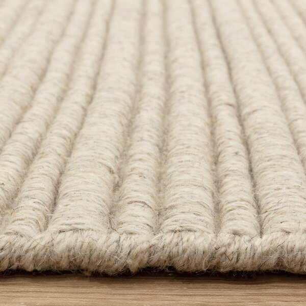 Slonokoščena ročno tkana preproga iz mešanice volne 160x230 cm Ravine – Asiatic Carpets