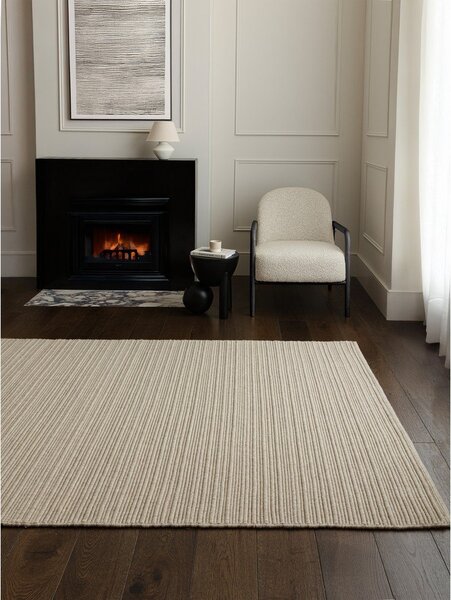 Slonokoščena ročno tkana preproga iz mešanice volne 160x230 cm Ravine – Asiatic Carpets