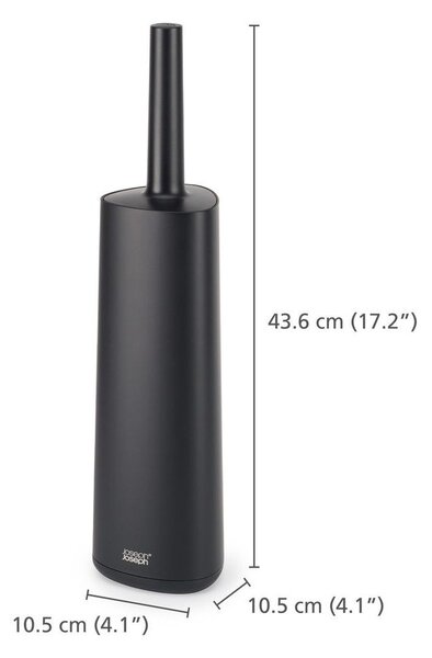 Črna WC ščetka Flex – Joseph Joseph
