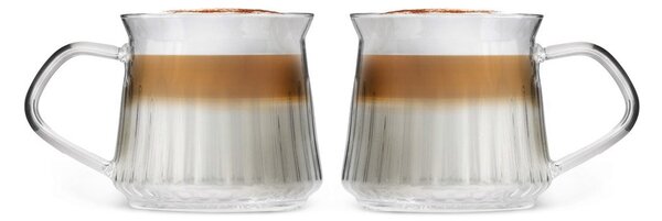 Skodelice v kompletu za kapučino z dvojno steno 2 ks 320 ml Mia – Vialli Design