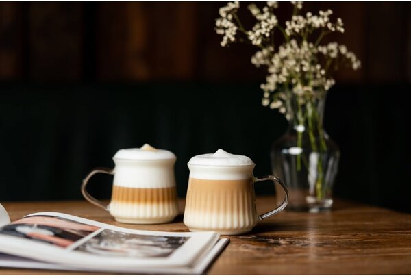 Skodelice v kompletu za kapučino z dvojno steno 2 ks 320 ml Mia – Vialli Design