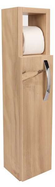 Kopalniška omarica za WC LUMERO, hrast