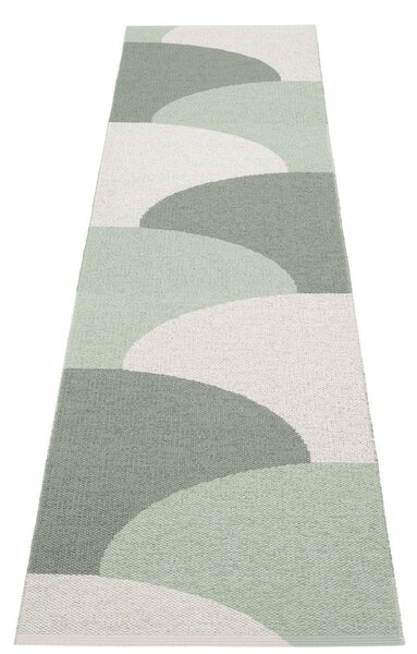 Zelen zunanji in notranji tekač 70x270 cm Hill Army Misty Mint – Pappelina