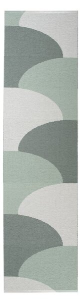Zelen zunanji in notranji tekač 70x270 cm Hill Army Misty Mint – Pappelina