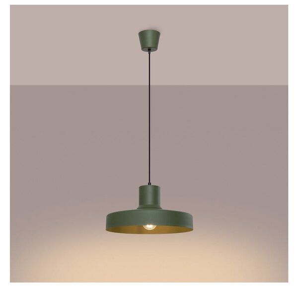 Zelena viseča svetilka ø 35 cm Vito – Sollux