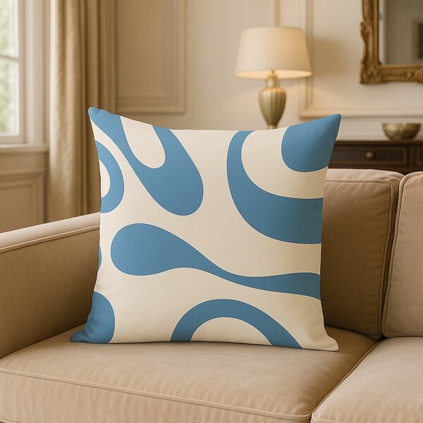 Prevleka za blazino 43x43 cm Blue Latte – Mila Home