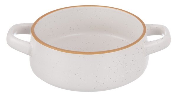 Kremno bele keramične skledice v kompletu 4 ks 850 ml Statek – Orion