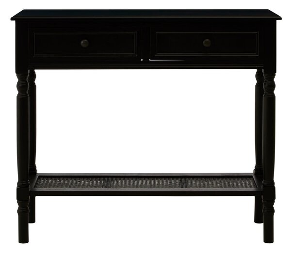 Črna stranska mizica 33x91 cm Heritage – Premier Housewares