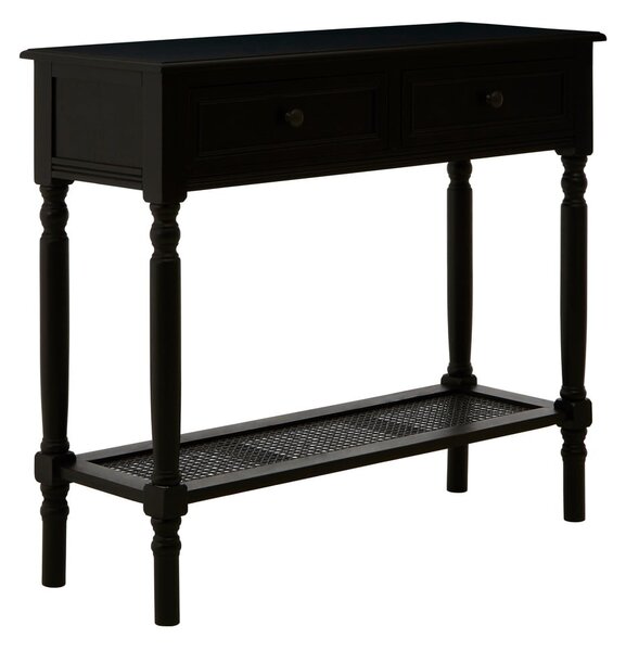 Črna stranska mizica 33x91 cm Heritage – Premier Housewares