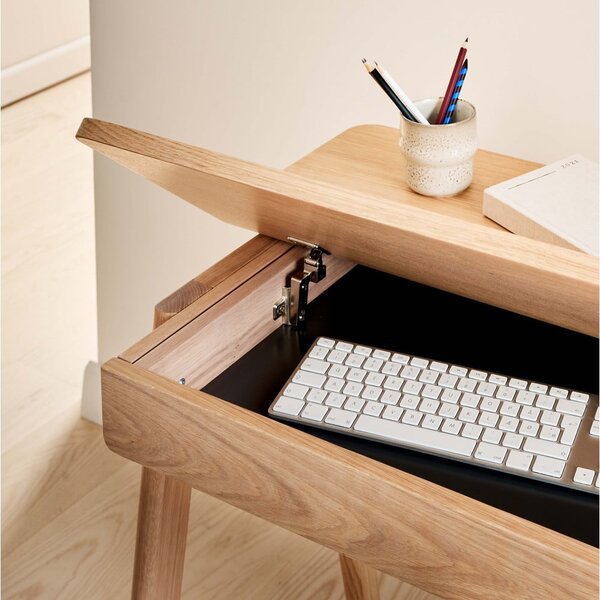 Pisalna miza s hrastovim vrhom 110x55,5 cm Home - Hammel Furniture