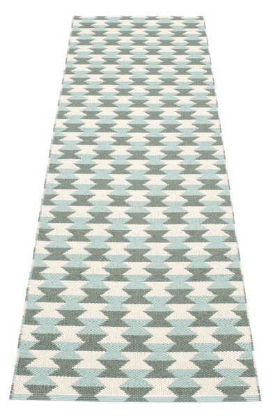 Zelen/turkizen zunanji in notranji tekač 70x250 cm Dana Army – Pappelina