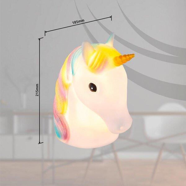 Globo Otroška Namizna Svetilka Unicorn